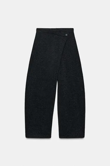 Брюки с завышенной талией