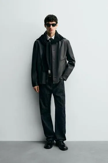 Кожаная куртка- Заказать в России