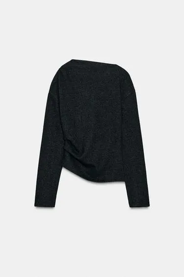 Мягкий топ со сборками