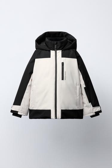 Zara Лыжная куртка WATER RESISTANT и WINDPROOF COLOR BLOCK