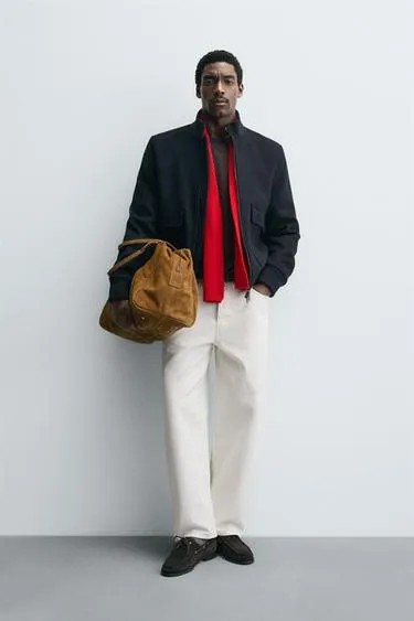 Стеганая куртка из шерсти