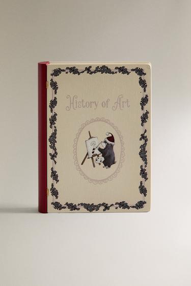 Zara Ночник история искусства в форме книги на рождественскую ночь