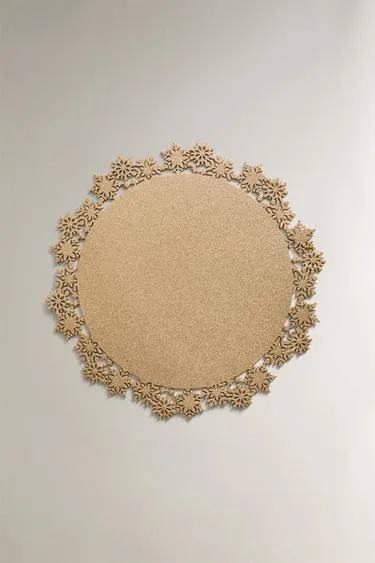 Блестящий плед-подставка со снежинкой на рождество- Заказать в России