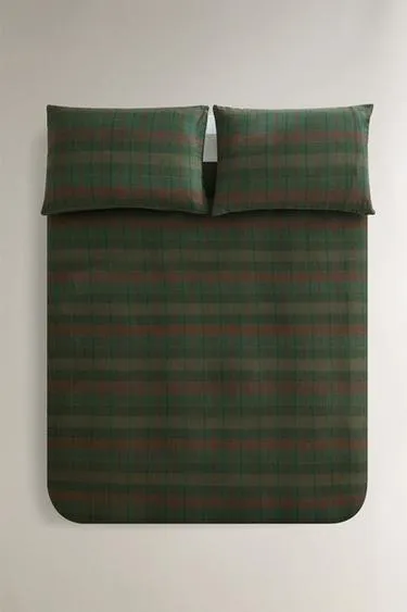 Рождественское хлопковое одеяло с клетчатым узором- Заказать в России