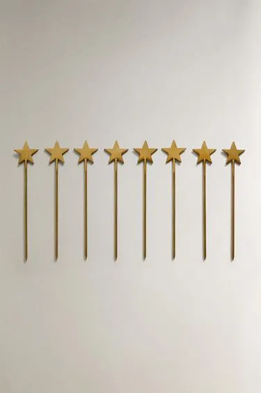 Набор рождественских звездных шампуров (набор из 8 штук)