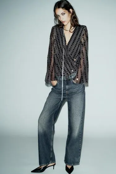 Боди с пайетками