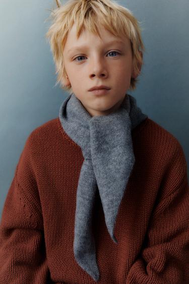 Zara Свитер из структурного трикотажа купить с доставкой.