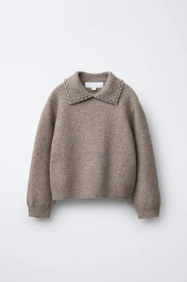 Джемпер с блёстками