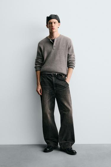 Zara Джинсы WIDE FIT