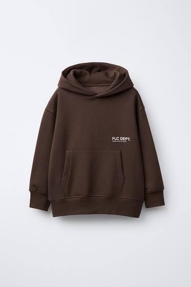 Zara Базовое худи с капюшоном купить с доставкой.