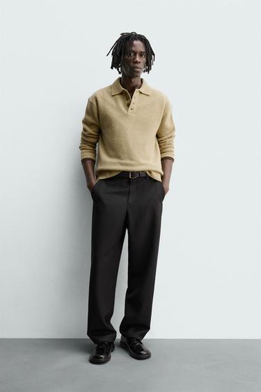 Zara Поло из 100% шерсти