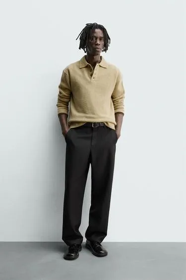 Поло из 100% шерсти- Заказать в России