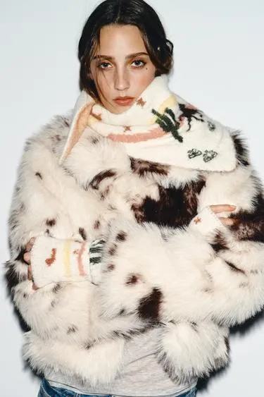 Трикотажная бандана с принтом- Заказать в России