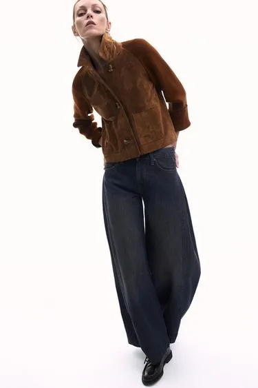 Кожаные топсайдеры на плоской подошве