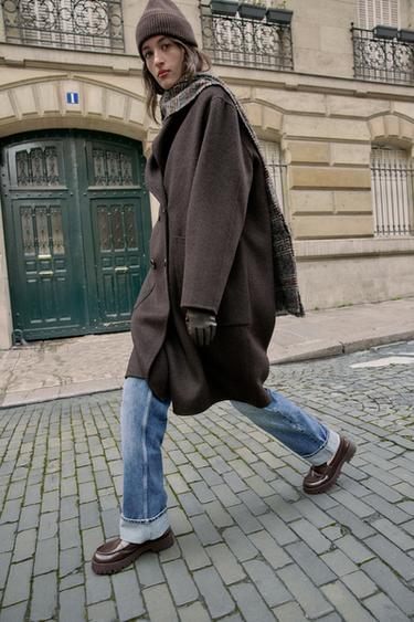 Zara Лоферы на рифленой подошве