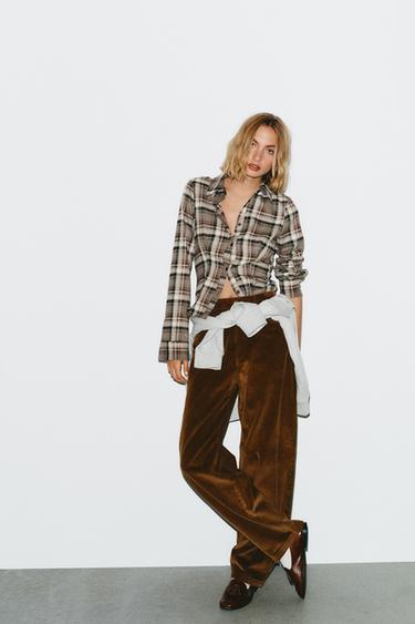 Zara Брюки BALLOON с карманами