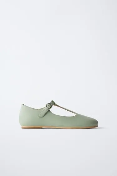 Туфли балетки на ремешке из ограниченной коллекции