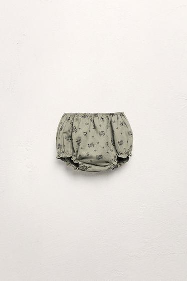 Zara Трусики с лимитированным цветочным принтом