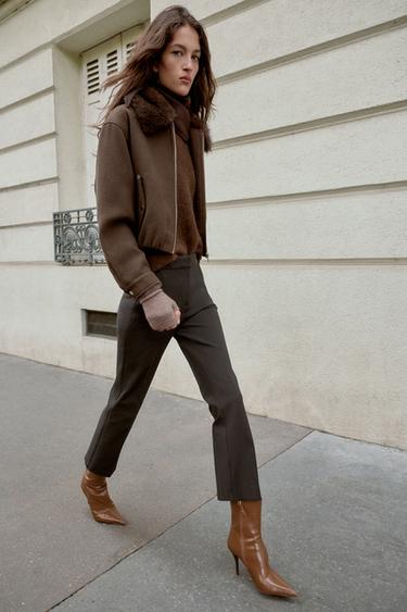 Zara Укороченные брюки FLARE