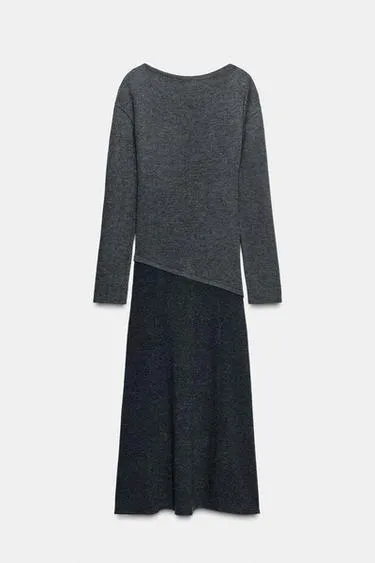 Платье из мягкой ткани