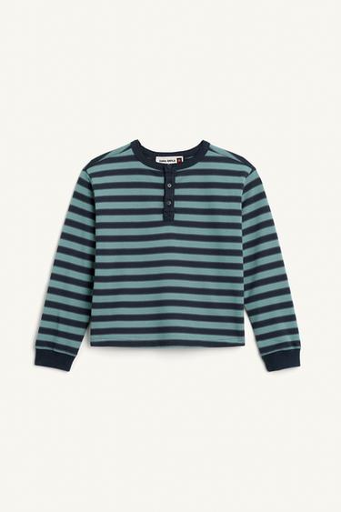 Zara Полосатая футболка 15