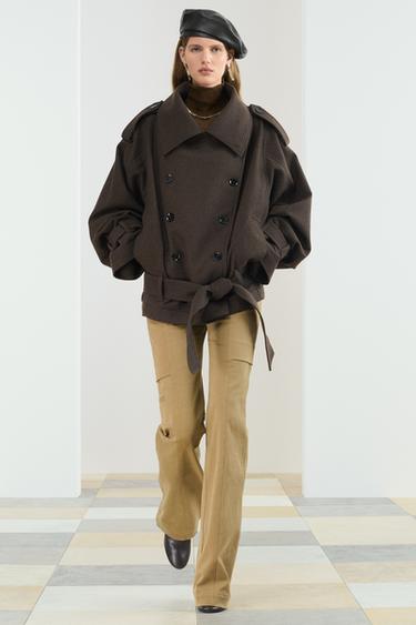 Zara Брюки с заниженной талией