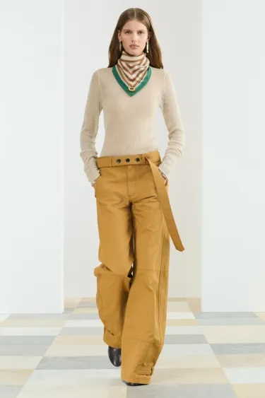 Брюки со шлевками