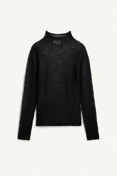 Zara Свитер с высоким воротником