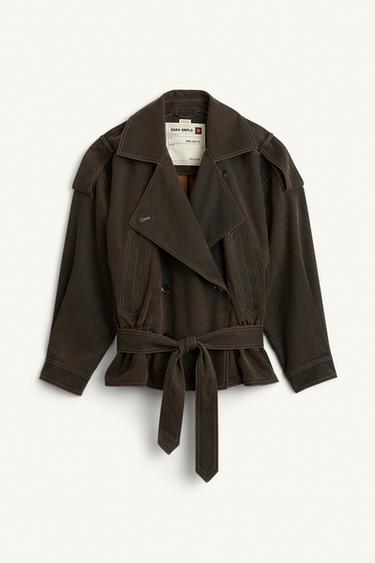 Zara Джинсовый пиджак