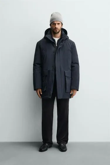 Парка стеганая водоотталкивающая