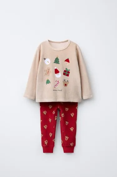 Двухэтажный пижамный комплект- Заказать в России