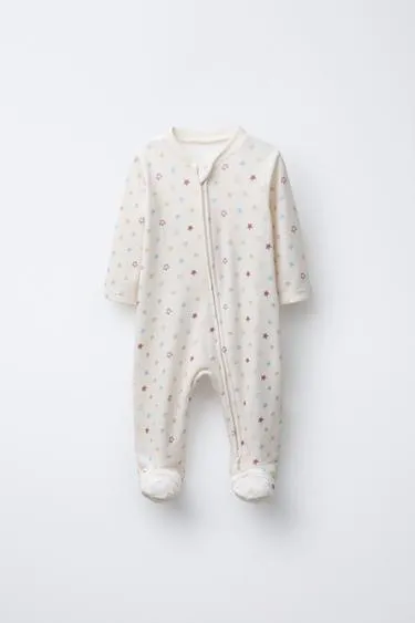 Комбинезон для сна с круглым вырезом и длинными рукавами ZARA- Заказать в России