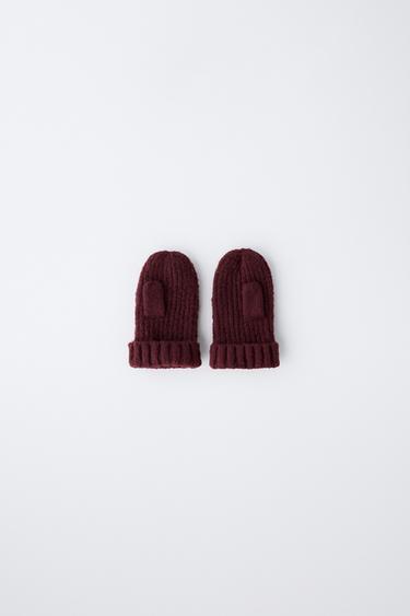 Zara Однотонные варежки