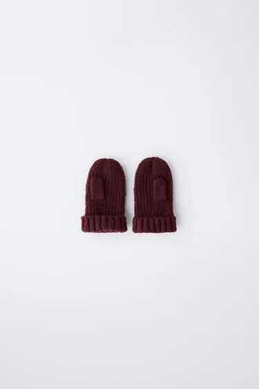 Однотонные варежки- Заказать в России