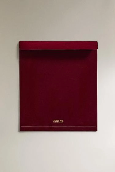 VELVET CHRISTMAS GIFT BAG