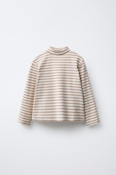 Zara Топ с воротником-стойкой