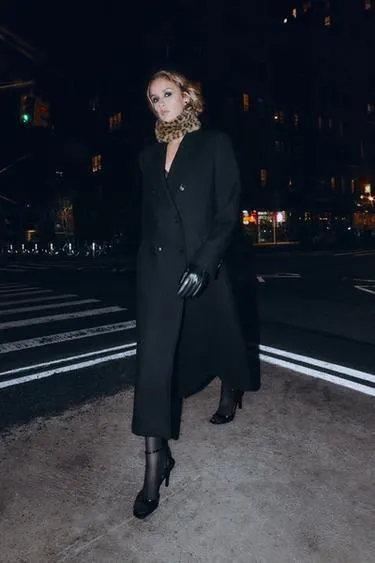 Кожаные перчатки с аппликацией из искусственного меха в анималистичный принт