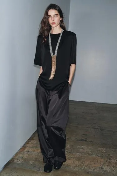 Топ с подплечниками ZW COLLECTION