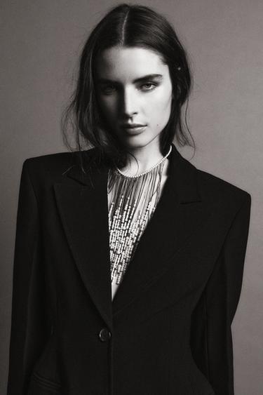 Zara Каскадное ожерелье с искусственным жемчугом