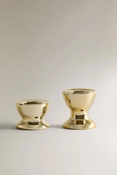 Металлический фарфоровый подсвечник для рождества- Заказать в России