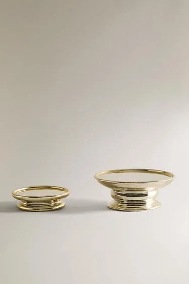 Светильник для рождественской свечи из блестящего фарфора