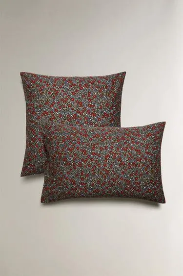 Детский новогодний цветочный наволочка