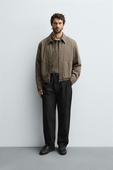 Zara Пиджак прямого кроя купить с доставкой.