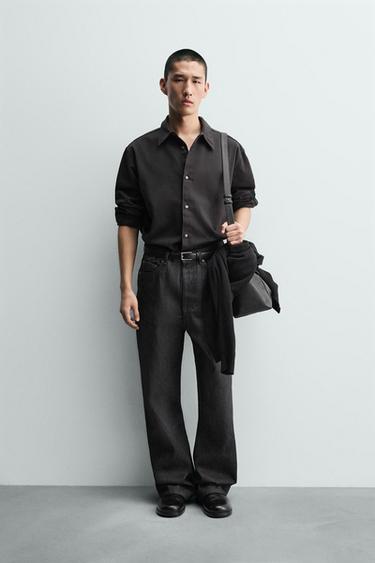 Zara Цветная джинсовая рубашка