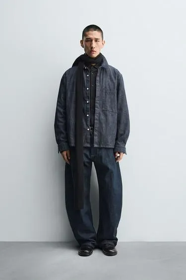 Джинсовая рубашка RELAXED FIT