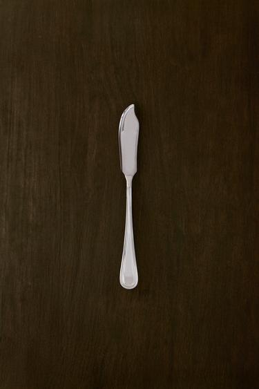 Zara Блестящий стальной нож для рыбы