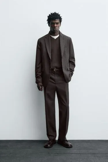 Костюмный блейзер из 100% шерсти- Заказать в России