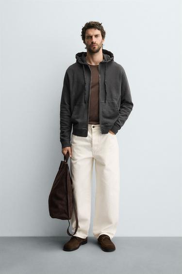 Zara Худи на молнии купить с доставкой.