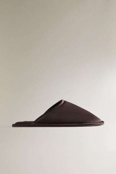 Zara Туфли-сабо из атласа