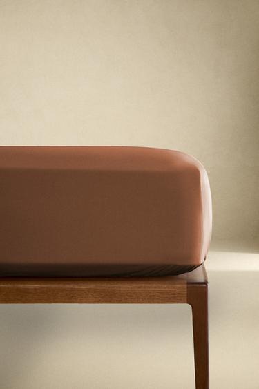 Zara Простынь на резинке PERCALE | 30 см высотой (300 нитей)